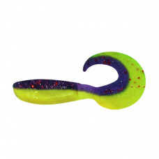 Твистер Yaman PRO Mermaid Tail, р.3 inch, цвет #26 - Violet Chartreuse (уп. 10 шт.) YP-MT3-26 в Москве купить